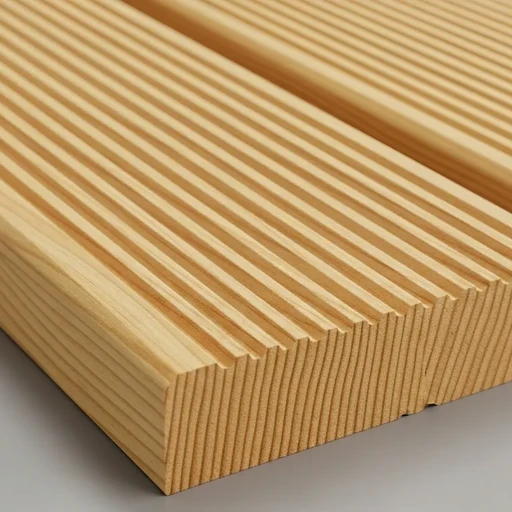 Доска террасная лиственница вельвет 34*90*3000, сорт А (0,27м2)